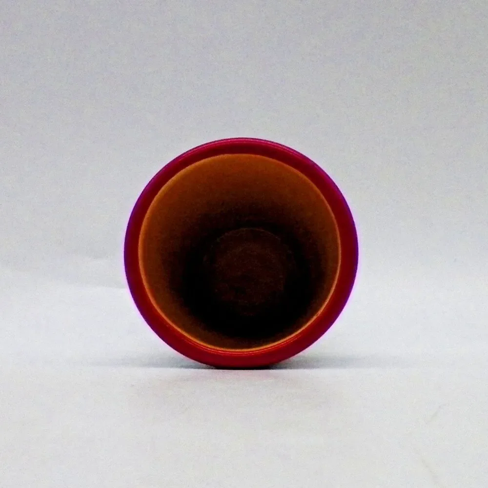 Las Vegas Ceramic Shot Glass Desert Red Sun Dice Cards Poker Chip Roulette Wheel